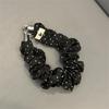2-in-1 Scrunchie Phone Wrist Strap Polka Dot Keychain Bag Pendant  Daily Carry