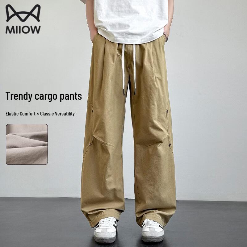 MiiOW Men s Casual Cargo Pants 4XL