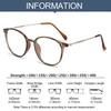 Blue Ray Blocking Anti-Blue Light Reading Glasses Progressive Near Far Eye Protection Round Eyeglasses Ultralight Multifocal