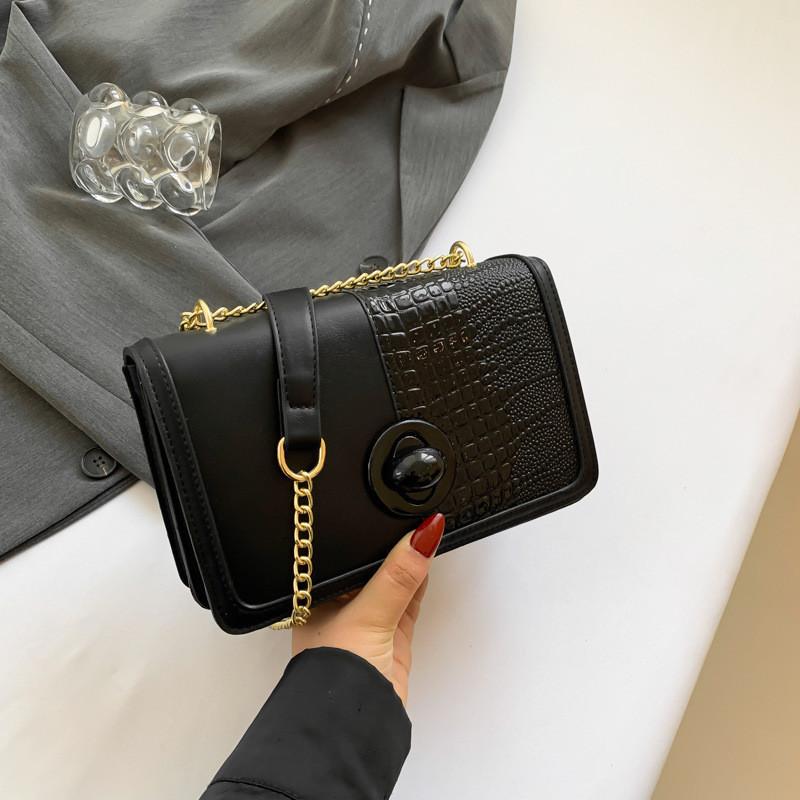 Элегантная минималистичная сумка через плечо, модная ретро маленькая квадратная сумка для женщин