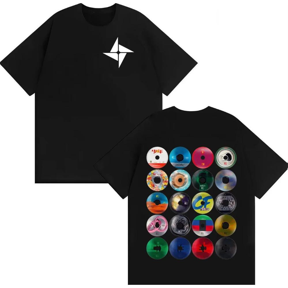 

Rapper Orelsan Aesthetic Hip Hop Short Sleeve Tshrit Mens Women Harajuku Clothing Teenagers Pure Cotton Tshrits S