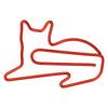 100PCS Paper Clips Cute Appearance Slip Resistant Rust Proof Plating Process Colorfast Portable