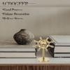 Fidget Spinners, Brass Spinner Fidget, Kinetic Desk Toys Spin with Stand, Gyro Wheel Toy, High Speed Bearing Hand Spinner Anxiety Finger Toys Gyro
