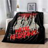 2026 New Babymetal Combination Printed Plush Soft Blanket Home Sofa Bed Warm Office Travel Picnic Flannel Blanket Bed Cover Gift
