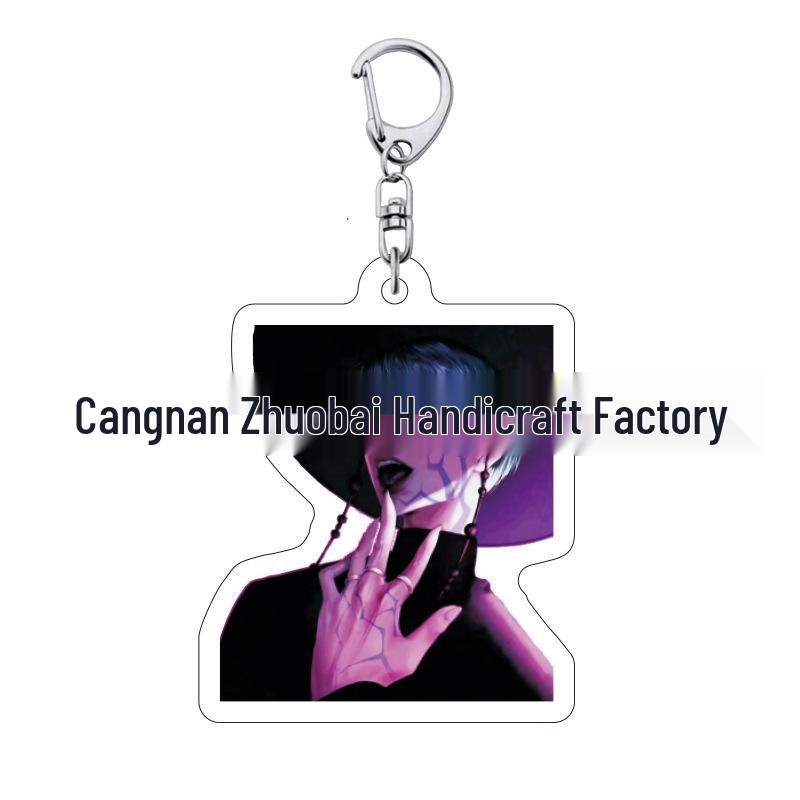 Kpop Demon Hunter Girl Group Keychain: Lumi, Zoe, Mira & Qin Yu Cute Acrylic Schoolbag Pendant