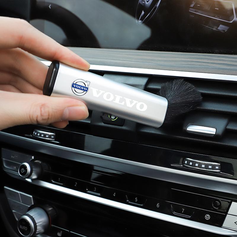Car Interior Cleaning Brush Air Outlet Dust Sweep Tool For Volvo Xc60 Xc90 V40 V60 S60 V50 V90 S80 C40 XC40 V70 XC70 C30 C70