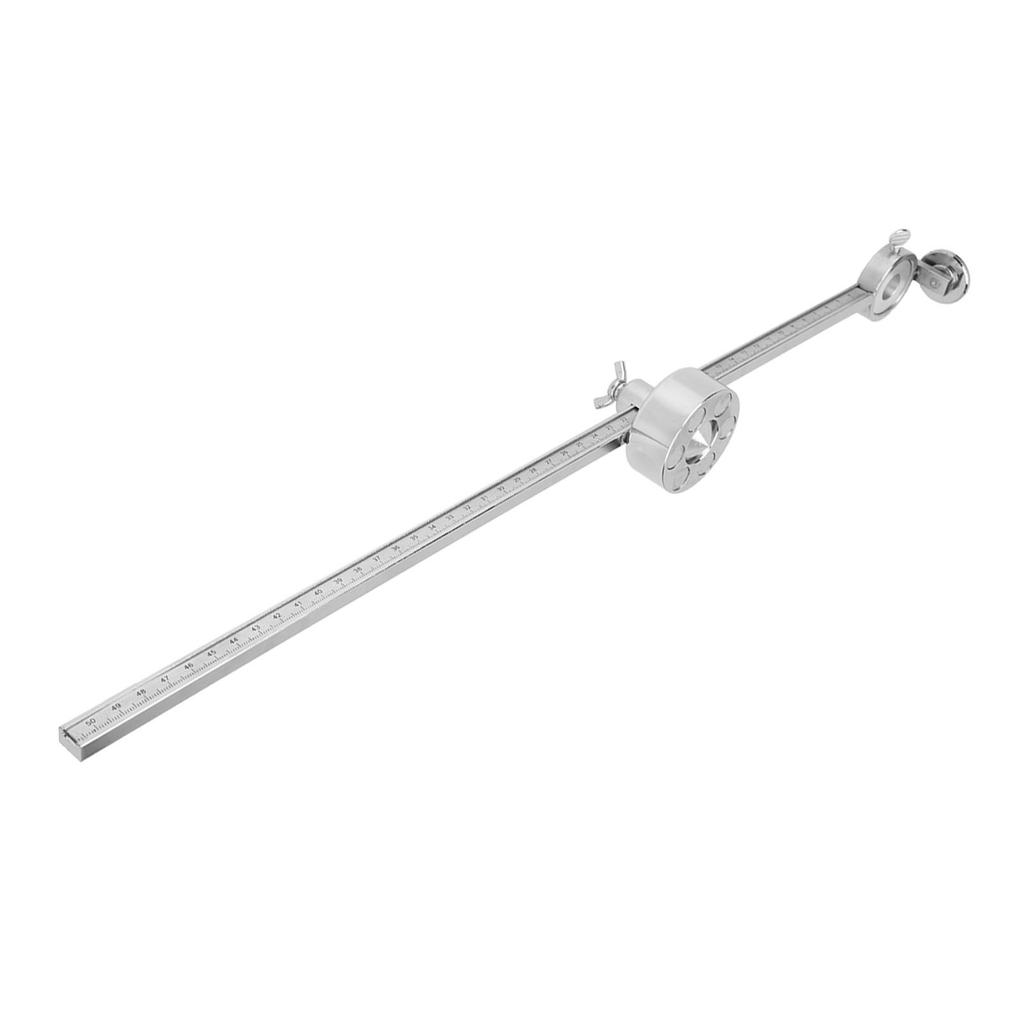 Torch Compass Roller Guide Stainless Steel Oxygen Welding  Cutting Tool Accessories with Scale Ruler Fit for G01-100