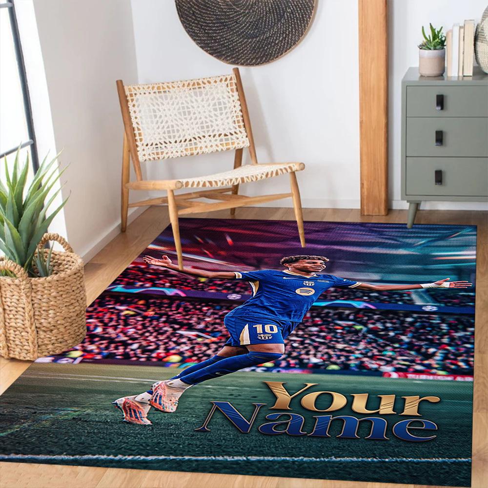 Lamin Yamal Customize Text Area Rug Perfect For Dormitory Kitchen Decorate Room Dining Room Antislip Rug Decorate Offices