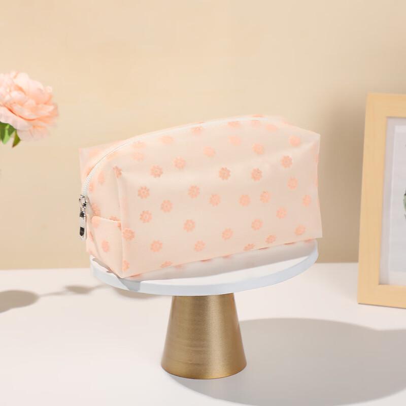 

Cheng You 2025 Women s Portable Zipper Travel Makeup & Toiletry Bag 19.5 x 9.3 x 10.5 cm