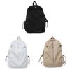 Nylon Student Backpack With Multiple Pockets For Daily Use
