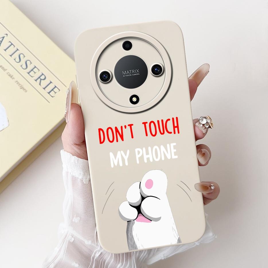 For Honor X9b Case Magic6 Lite ALI-NX3 Cute Panda Cartoon Cover Shockproof Phone Case For Honor Magic 6 Lite HonorX9b Soft Shell