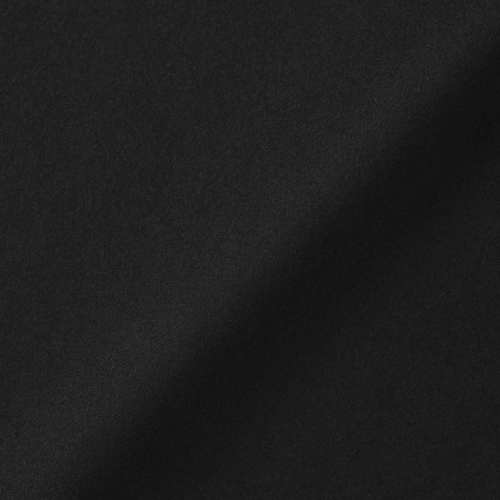 MUJI Stretch Brushed Tuck Wide Size S Women's Pants, Black, (BE1XQA5A)