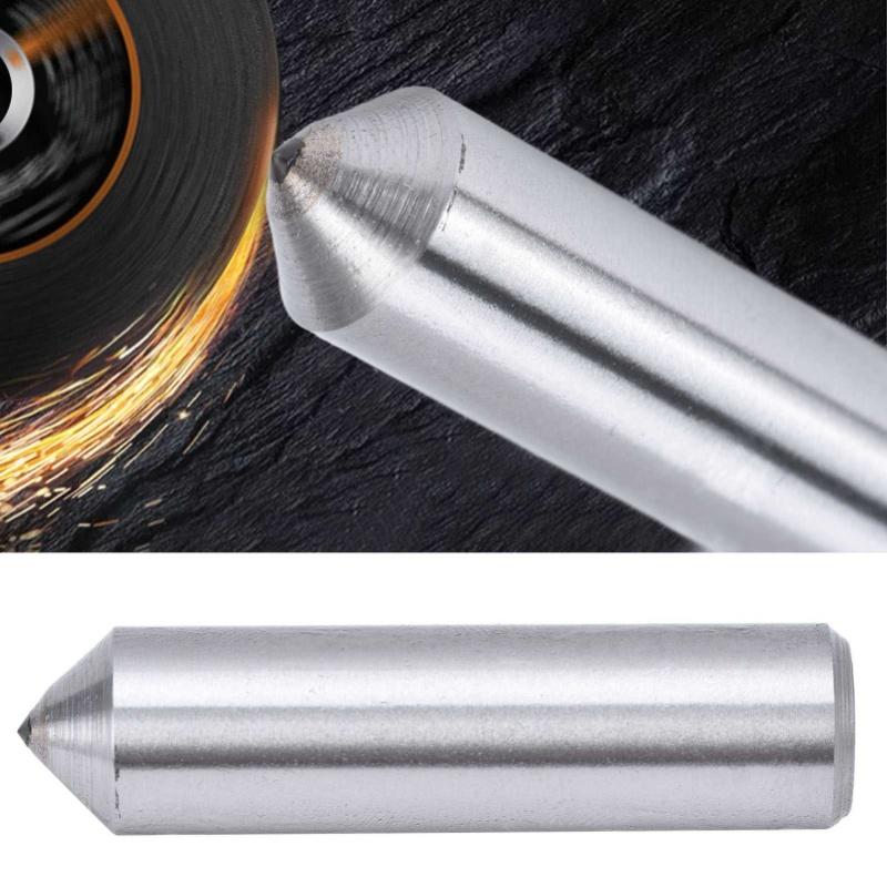 Diamond Dresser Single Point Grinding Wheel Dressing Pen Tapered Point Tool 0.3 Carat 12mm