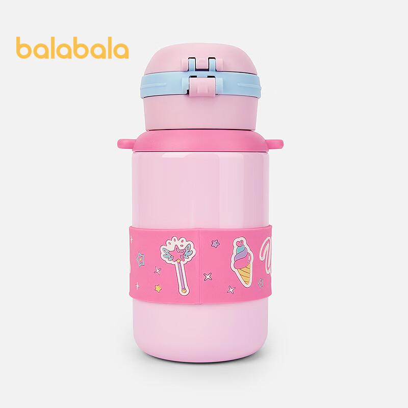 Balabala Kids Cartoon Thermos Cup with Straw