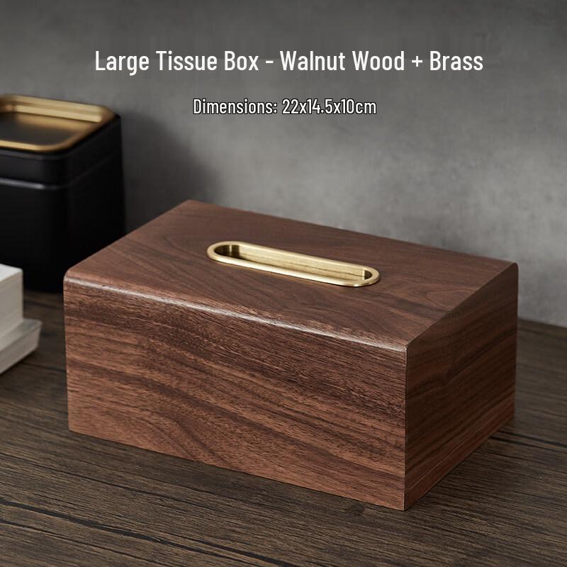 Черно ореховая салфетница LIEI