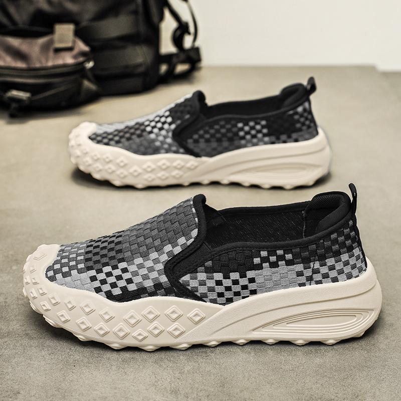 

Fashion 2025 New Weave Shoes Women Sneakers Ladies Female Casual Shoes Style Girls Sneakers Woman Breathable Walking Shoes 35