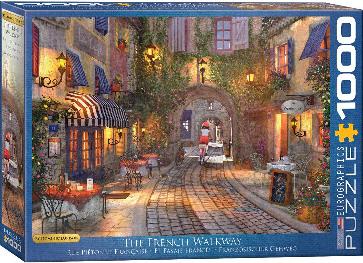 

Eurographics 1000-Piece Jigsaw Puzzle: French Sidewalks 6000-0961