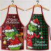 Christmas Aprons For Adults Thickened Apron Holiday Xmas Kitchen Apron Apron For Family Party Holiday