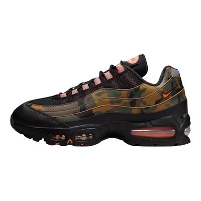 Кроссовки унисекс Air Max 95 OG Orange Camo Черный/Сигнально-оранжевый/Металлик-серебристый HQ1973-001