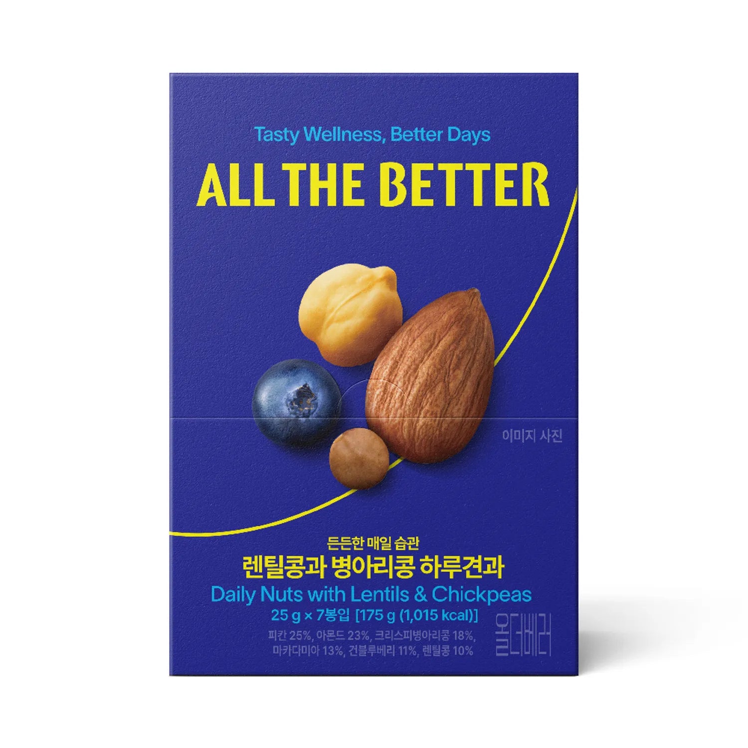 ALL THE BETTER Daily Nuts #Lentil and Chickpea 25g*7ea*2box and Chickpea 25g*7ea*2box