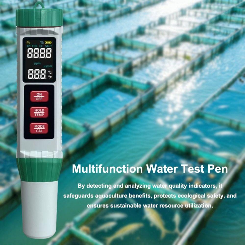 Waterproof Household Water Test Pen LCD Digital Display PH Tester  Disease Control Centers