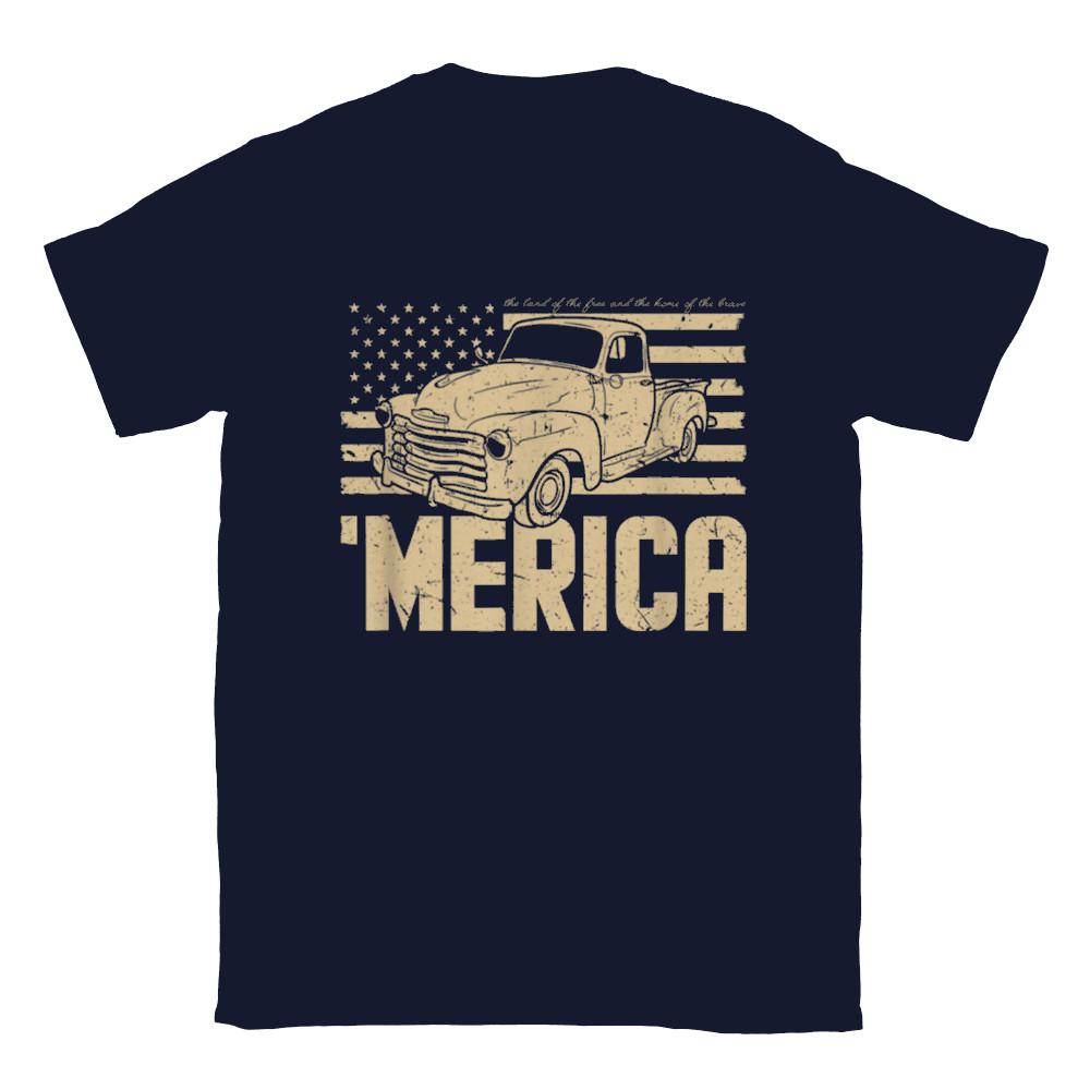 Classic Chevy Pickup T-Shirt: Iconic American Automotive Style Unisex T-Shirt L