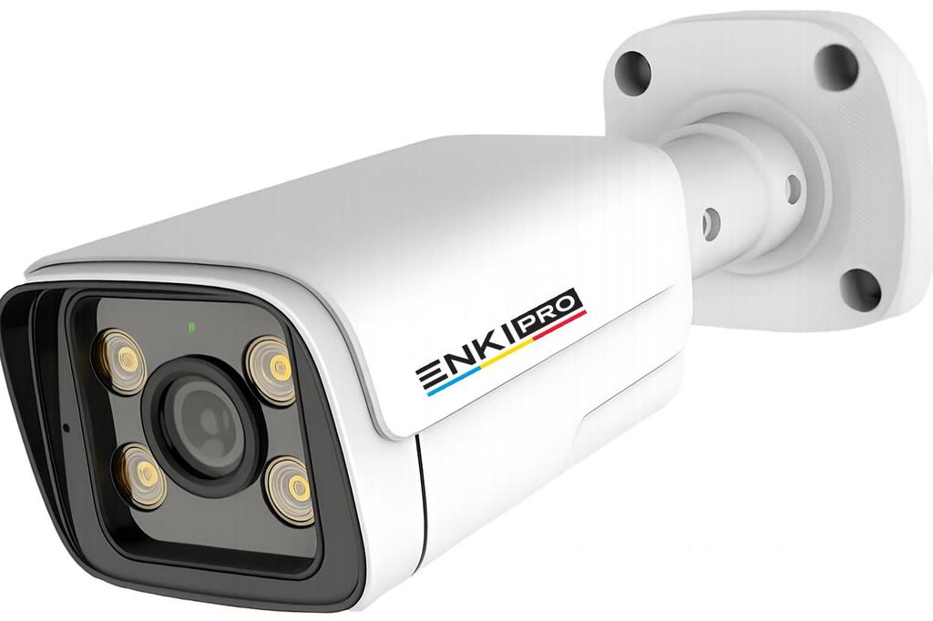 ENKI Set 4 Camere 5 Megapixeli Color Noaptea Microfon Difuzor G500EXT30