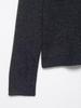 Women's Faux Fur Turn-Down Collar Knitted Cardigan - European and American Fashion