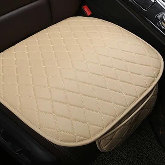 PU Leather Car Seat Cover Universal Auto Chair Front Rear Back Waterproof Cushion Protector Four Season Accessories Interior