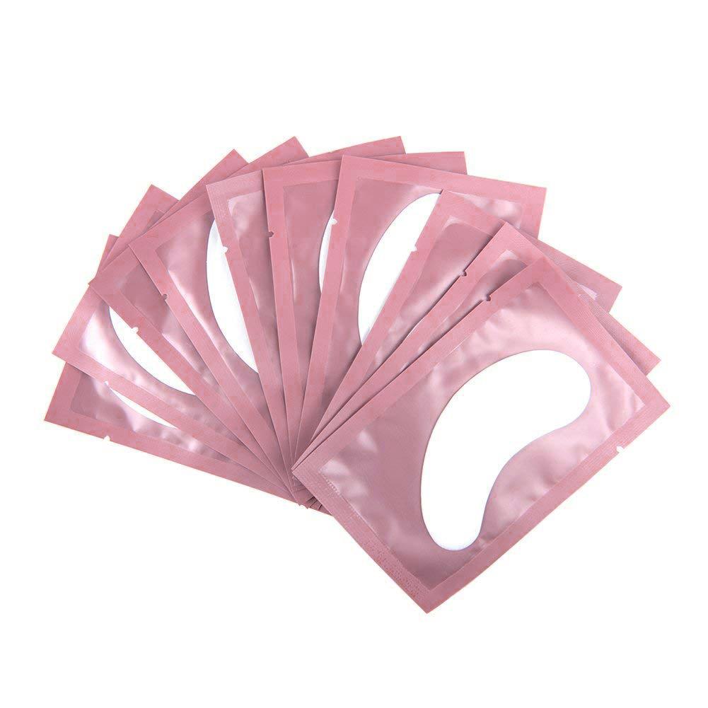 50pairs Eye Patches Eyelash Extension Under Eyelashes Fake Lashes Stickers Lash Extension Supplies Patches for Building Eyelid