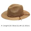 Handmade Panama Hat Elegant Wide Brimmed Decorated Sun Hat for Women Party British Beach Hat Lady Knitted Straw Hat