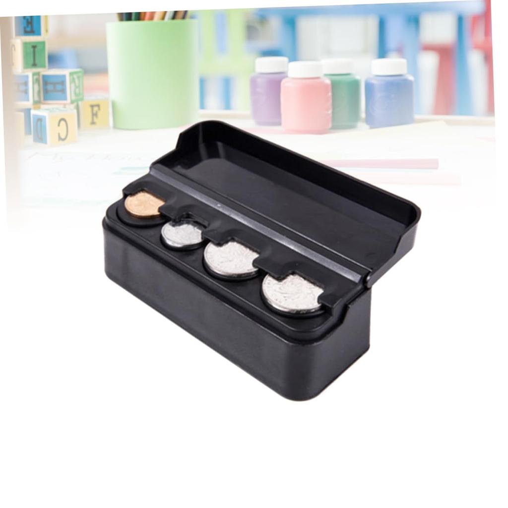 KICHOUSE Car Replacement Box Key Money Tin Car Coin Organizer Car