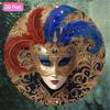 Vintage Metal Tin Sign Retro Bohemian Mask Wall Art Decor Xcm for Home Garden Bar