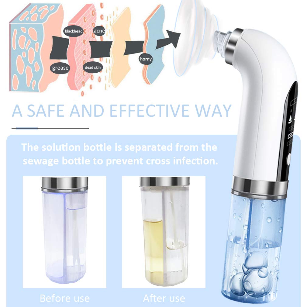 New Professional Electric Smart Home Use Beauty Device Blackhead Remover High Quality Water Blackhead Remover