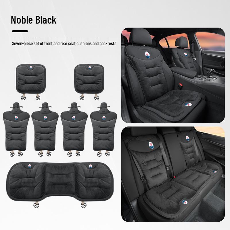 Zimowa flanelowa poduszka na siedzenie Maserati Ghibli/Levante