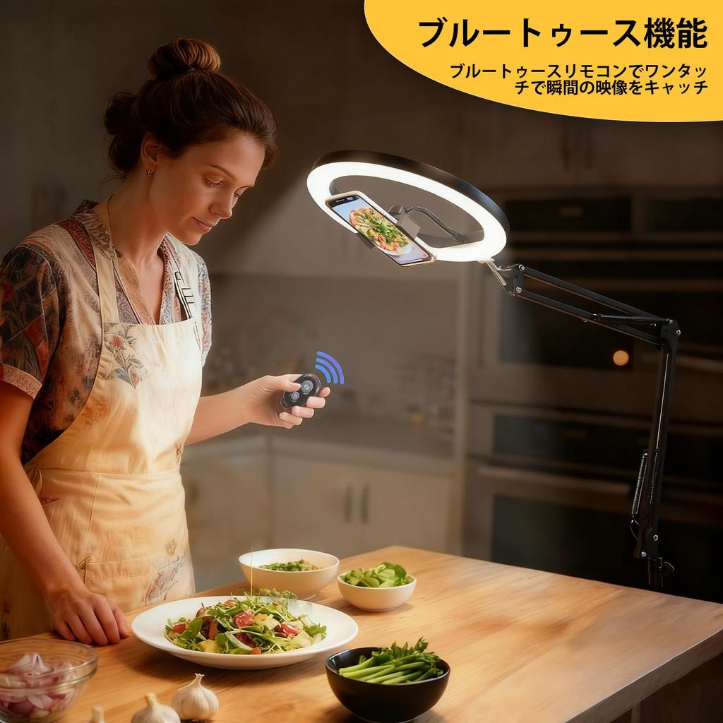 Yoobao LED Ring Light with Arm and Tripod Handheld Direct Streaming 160W High 3 Color 10 Dimmable Actress Photography Selfie Lighting Auxiliary