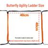 Multi-functional Butterfly Agility Ladder