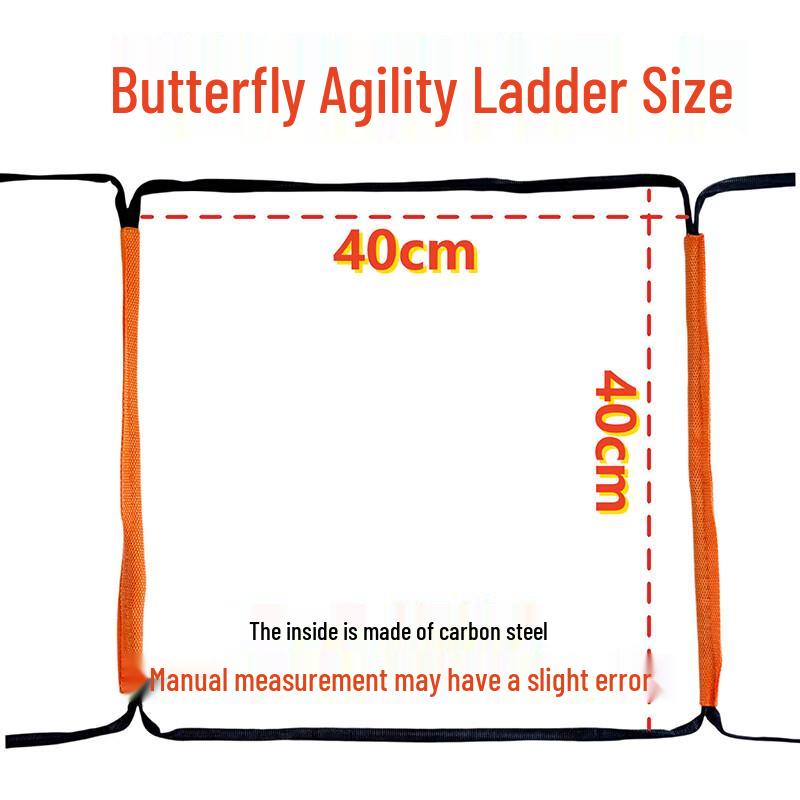 Multi-functional Butterfly Agility Ladder