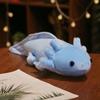 Big Size Kawaii Colorful Axolotl Plush Toy Stuffed Ambystoma Simulation Salamander Fish Appease Pillow Creative Cushion Gift