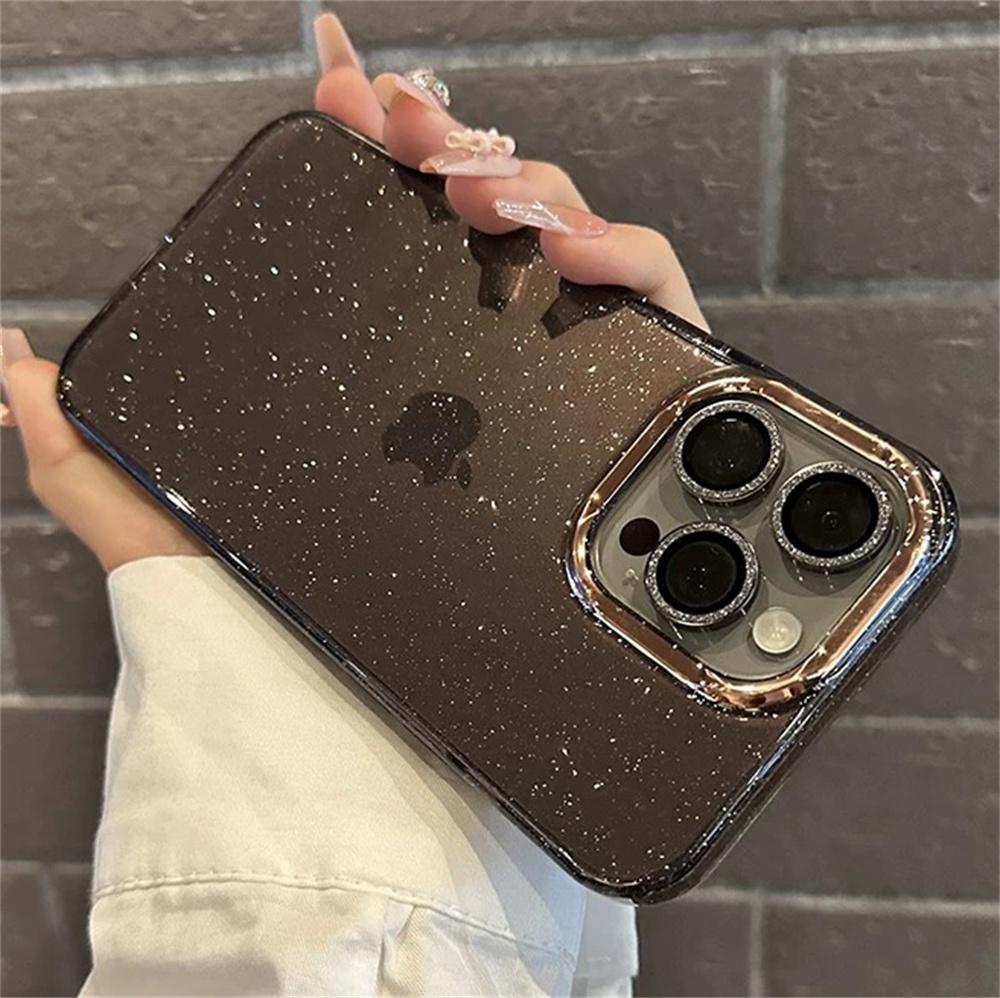 Luxus Kristall Bling Glitzer Panzer Transparente Hülle Für iPhone 16 15 14 13 12 Pro Max Plus 11 Stoßfest Beschichtung Ring Hartschale