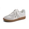 2025 spring new thick-soled German training shoes women's comfortable soft soles not tired feet campus wind small fresh flat baseplate shoes
