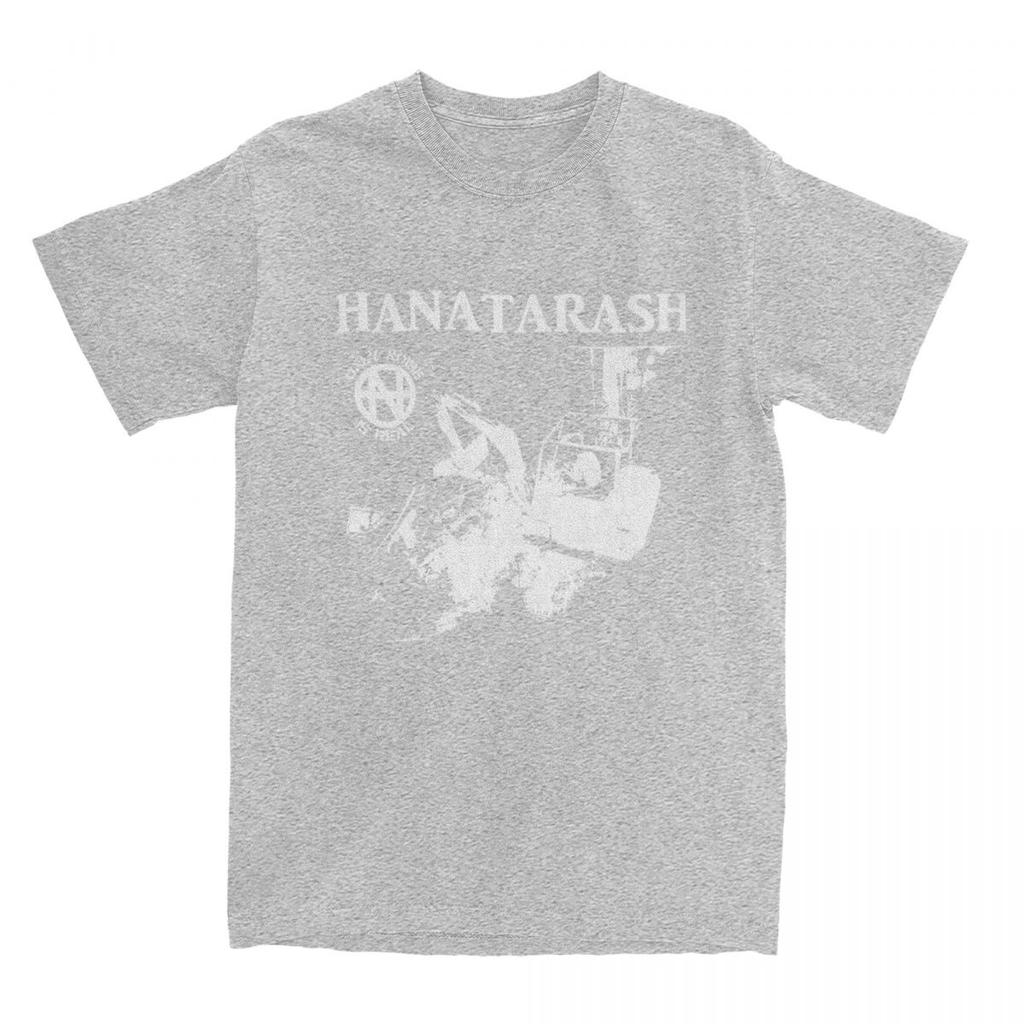 Hanatarash T Shirt Man Music Rock Funny Cotton T-Shirts Summer O-Neck Fashion Tee Shirt Hot Sale Oversize Tops