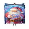 Tuniu Christmas Star Galaxy Blanket Sofa Bed Throw Warm Soft Fleece Cover Gift for Kids Teen Adults