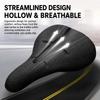 Shock Absorption Silicone Bike Saddle Breathable Bicycle Seat Cushion  Cycling Accessories