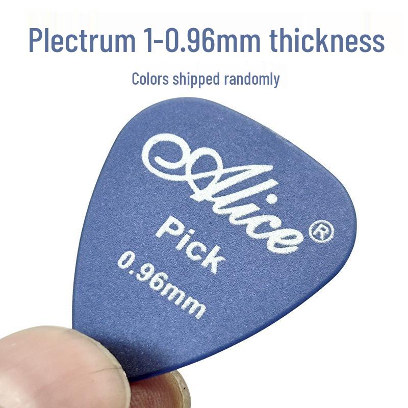 

Alice Frosted PC Transparent Guitar Picks (0.58-1.5mm) - Finger Guitar Picks