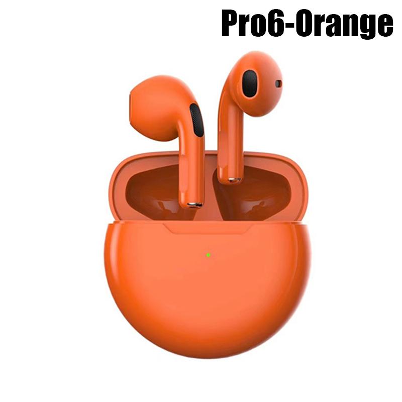 Original Air Pro 6 Wireless Headphones with Mic Touch Control Earbuds Wireless Bluetooth Headset Pro 6 Fone Bluetooth Earphones