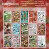Yuxian Yanbian Retro Die-cut Coil Sticker Book: Time Story Series for Journaling & DIY Collage