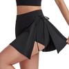 Jupe de Tennis taille haute pour femme avec poche, Jupe de Yoga d'été à séchage rapide, Jupe-short athlétique deux-en-un