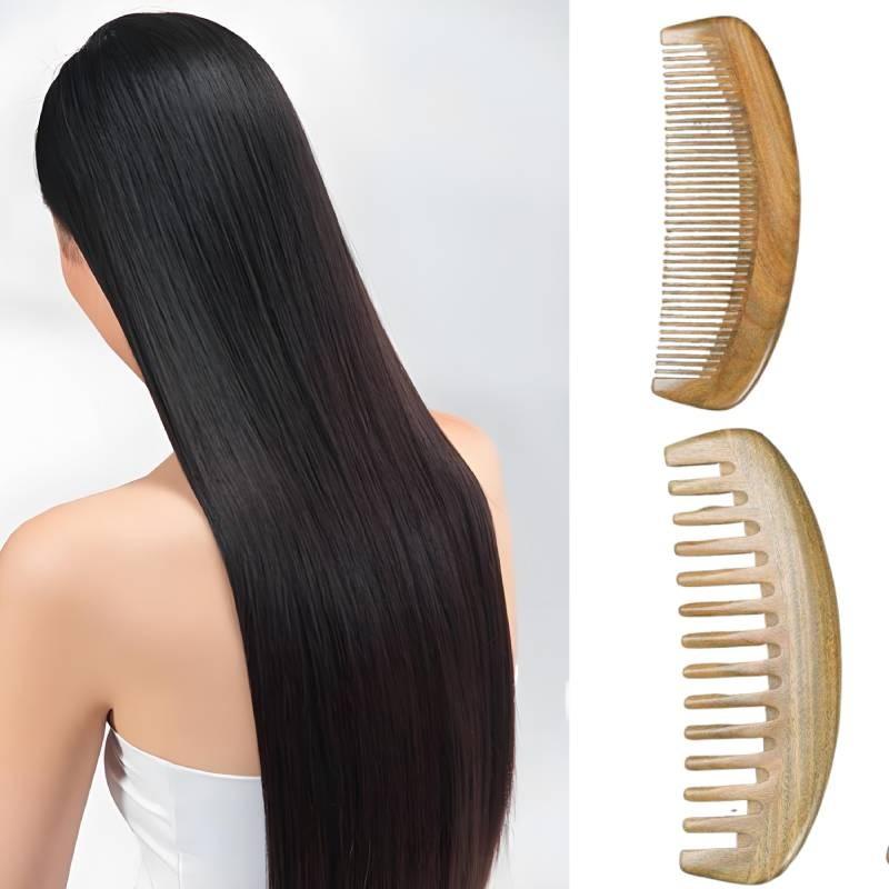 Hair Comb Care Detangling Sandalwood Combs Antistatic Gift Fashion Massage Tool