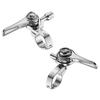 ENE CICLO Thumb Pair with DIA-COMPE 11-Speed Shifters, Silver, (Compatible Shimano/Campagnolo 11-Speed)